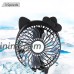 2 pack Foldable Mini Travel Handheld USB Fan with Clip  Portable Desktop Table Fans  2500mAh Rechargeable Battery  3 Speeds  for Home  Office and Travel - B07FKCX6H9